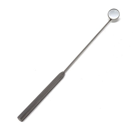 thumbnail image 2 of HTI 18mm Boilable Laryngeal Dental Mirror With Stainless Steel Handle #2 – For Dentistry & Labs 2 of 5